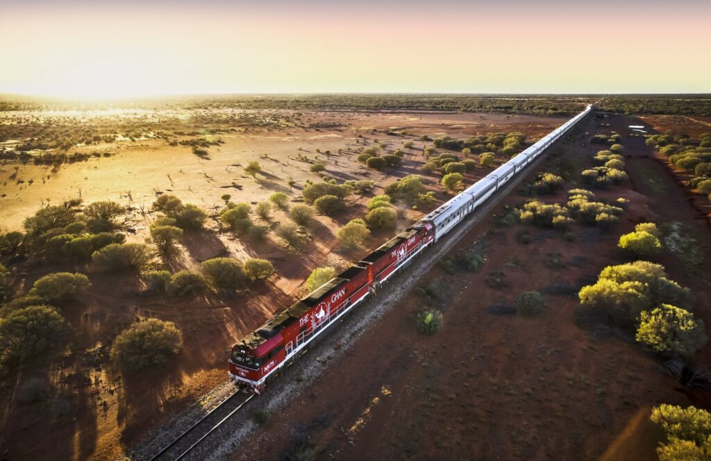 Zugreisen - Australien, "The Ghan"